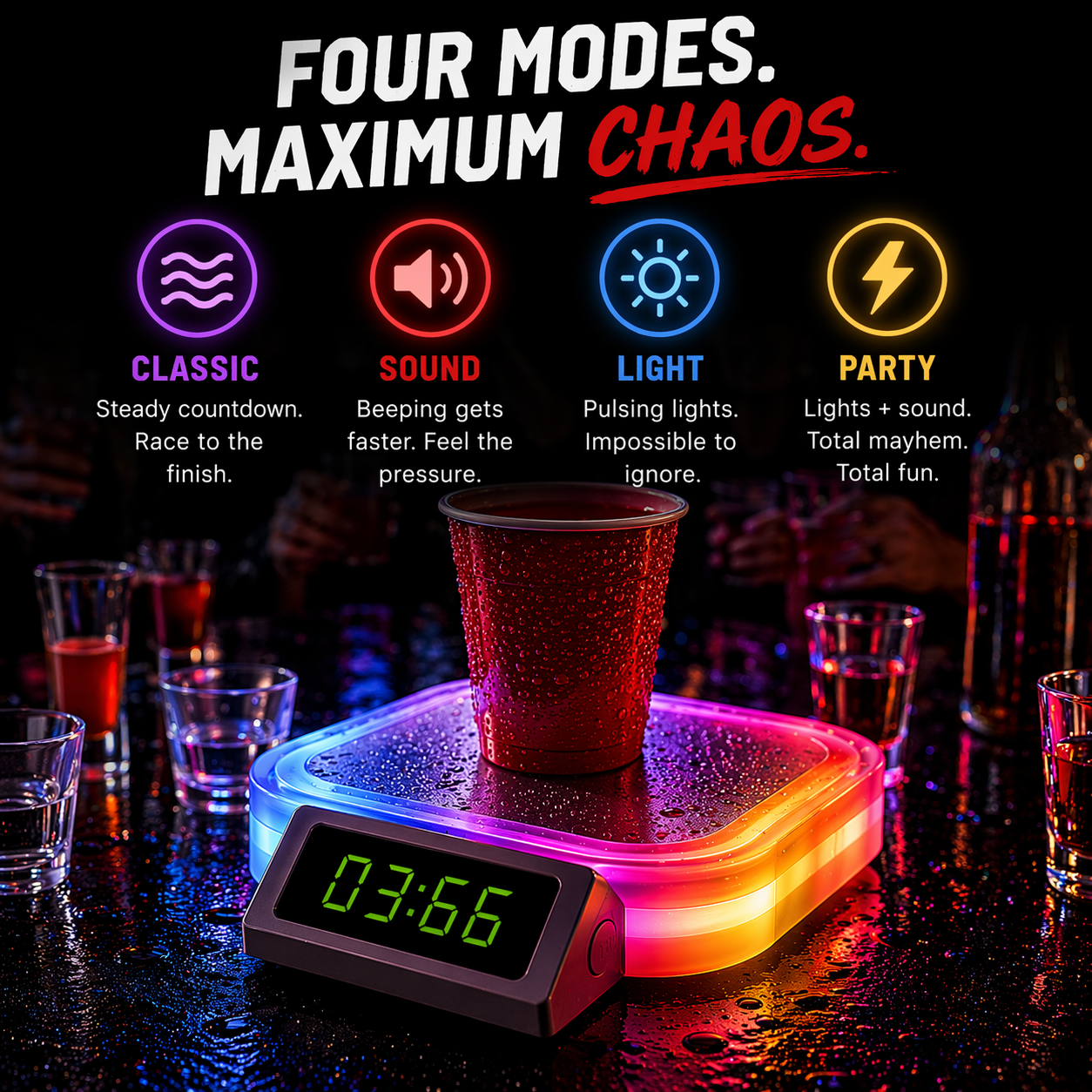 ChugChamp™ Ultimate Party Game Timer
